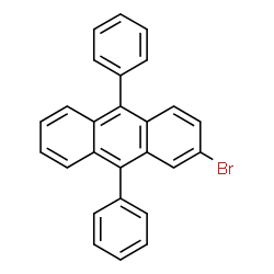 ChemSpider 2D Image | 2-Bromo-9,10-diphenylanthracene | C26H17Br