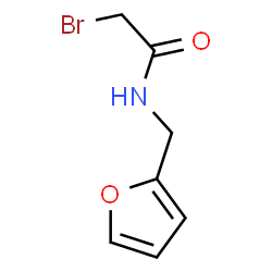 ChemSpider 2D Image | 2-Bromo-N-(2-furylmethyl)acetamide | C7H8BrNO2
