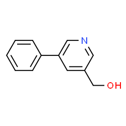 ChemSpider 2D Image | (5-Phenyl-3-pyridinyl)methanol | C12H11NO