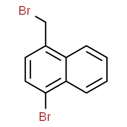 ChemSpider 2D Image | 1-Bromo-4-(bromomethyl)naphthalene | C11H8Br2