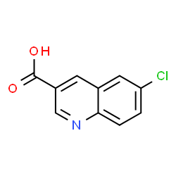 ChemSpider 2D Image | 6-Chloro-3-quinolinecarboxylic acid | C10H6ClNO2
