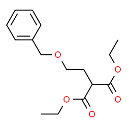 ChemSpider 2D Image | Diethyl [2-(benzyloxy)ethyl]malonate | C16H22O5