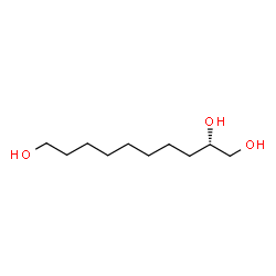ChemSpider 2D Image | (2S)-1,2,10-Decanetriol | C10H22O3