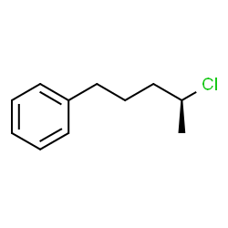 ChemSpider 2D Image | [(4S)-4-Chloropentyl]benzene | C11H15Cl