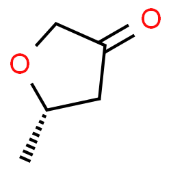 ChemSpider 2D Image | (5S)-5-Methyldihydro-3(2H)-furanone | C5H8O2