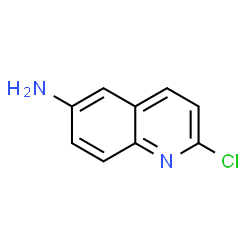 ChemSpider 2D Image | 2-Chloro-6-quinolinamine | C9H7ClN2