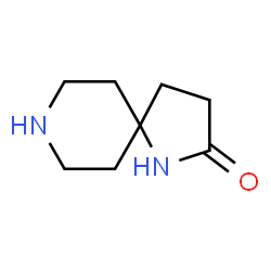 ChemSpider 2D Image | 1,8-Diazaspiro[4.5]decan-2-one | C8H14N2O