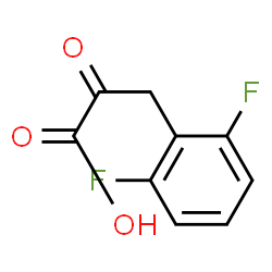 ChemSpider 2D Image | 3-(2,6-Difluorophenyl)-2-oxopropanoic acid | C9H6F2O3