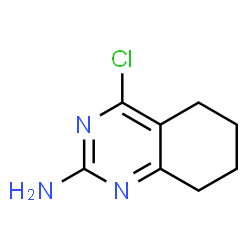 ChemSpider 2D Image | 4-Chloro-5,6,7,8-tetrahydro-2-quinazolinamine | C8H10ClN3