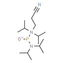 ChemSpider 2D Image | 2-Cyanoethyl-N,N,N',N'-tetraisopropylphosphorodiamidite | C15H32N3OP