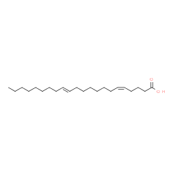 ChemSpider 2D Image | (5Z,13E)-5,13-Docosadienoic acid | C22H40O2