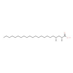 ChemSpider 2D Image | (2R,4R)-2,4-Dimethyldocosanoic acid | C24H48O2
