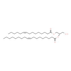 ChemSpider 2D Image | (2S)-1-Hydroxy-3-[(9Z)-9-pentadecenoyloxy]-2-propanyl (9Z)-9-octadecenoate | C36H66O5