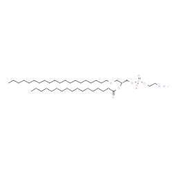 ChemSpider 2D Image | (23R)-29-Amino-26-hydroxy-26-oxido-21,25,27-trioxa-26lambda~5~-phosphanonacosan-23-yl heptadecanoate | C42H86NO7P