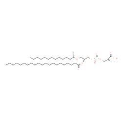 ChemSpider 2D Image | O-{[(2R)-2-(Henicosanoyloxy)-3-(tridecanoyloxy)propoxy](hydroxy)phosphoryl}-L-serine | C40H78NO10P