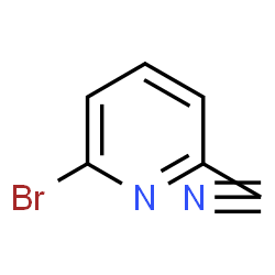 ChemSpider 2D Image | 6-Bromo-2-pyridinecarbonitrile | C6H3BrN2