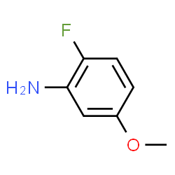 ChemSpider 2D Image | 2-Fluoro-5-methoxyaniline | C7H8FNO