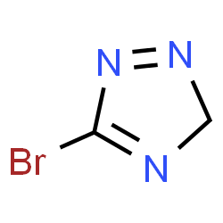 ChemSpider 2D Image | 5-Bromo-3H-1,2,4-triazole | C2H2BrN3