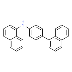 ChemSpider 2D Image | N-[4-(1-Naphthyl)phenyl]-1-naphthalenamine | C26H19N