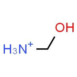 ChemSpider 2D Image | Hydroxymethanaminium | CH6NO