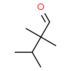 ChemSpider 2D Image | 2,2,3-Trimethylbutanal | C7H14O