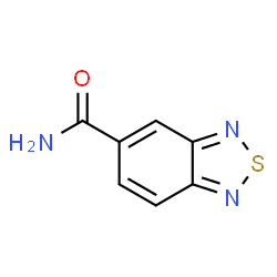 ChemSpider 2D Image | 2,1,3-Benzothiadiazole-5-carboxamide | C7H5N3OS