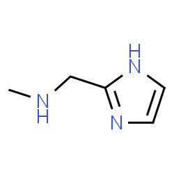 ChemSpider 2D Image | 1-(1,3-dihydroimidazol-2-yl)-N-methyl-methanamine | C5H10N3