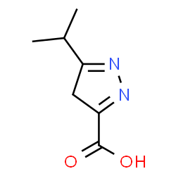 ChemSpider 2D Image | 5-isopropyl-1,4-dihydropyrazole-3-carboxylic acid | C7H11N2O2