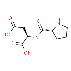 ChemSpider 2D Image | D-Prolyl-D-aspartic acid | C9H14N2O5