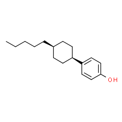 ChemSpider 2D Image | 4-(cis-4-Pentylcyclohexyl)phenol | C17H26O