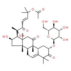 ChemSpider 2D Image | (2S,4R,9alpha,16alpha,17alpha,23E)-16,20-Dihydroxy-2-(alpha-D-mannopyranosyloxy)-9,10,14-trimethyl-1,11,22-trioxo-4,9-cyclo-9,10-secocholesta-5,23-dien-25-yl acetate | C38H56O13