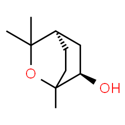 ChemSpider 2D Image | (4R,6R)-1,3,3-Trimethyl-2-oxabicyclo[2.2.2]octan-6-ol | C10H18O2