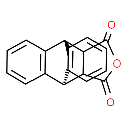 ChemSpider 2D Image | 17-Oxapentacyclo[6.6.5.0~2,7~.0~9,14~.0~15,19~]nonadeca-2,4,6,9,11,13-hexaene-16,18-dione | C18H12O3