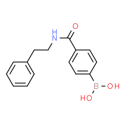 ChemSpider 2D Image | 4-(Phenethylcarbamoyl)phenylboronic acid | C15H16BNO3