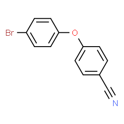ChemSpider 2D Image | 4-(4-Bromophenoxy)benzonitrile | C13H8BrNO