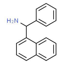 ChemSpider 2D Image | 1-(1-Naphthyl)-1-phenylmethanamine | C17H15N