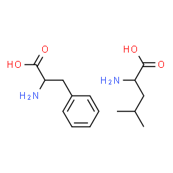 ChemSpider 2D Image | Leucine - phenylalanine (1:1) | C15H24N2O4