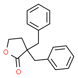 ChemSpider 2D Image | 3,3-Dibenzyldihydro-2(3H)-furanone | C18H18O2