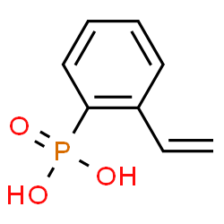 ChemSpider 2D Image | (2-Vinylphenyl)phosphonic acid | C8H9O3P