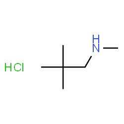 ChemSpider 2D Image | N,2,2-trimethylpropan-1-amine hydrochloride | C6H16ClN