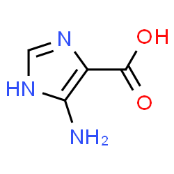ChemSpider 2D Image | 5-aminoimidazole-4-carboxylic acid | C4H5N3O2