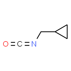 ChemSpider 2D Image | (Isocyanatomethyl)cyclopropane | C5H7NO