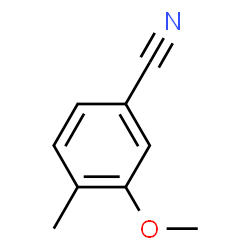 ChemSpider 2D Image | 3-Methoxy-4-methylbenzonitrile | C9H9NO
