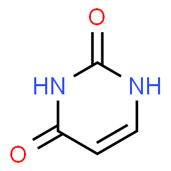 ChemSpider 2D图像|尿嘧啶|C4H4N2O2
