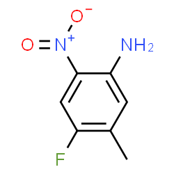 ChemSpider 2D Image | 4-Fluoro-5-methyl-2-nitroaniline | C7H7FN2O2