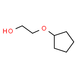 ChemSpider 2D Image | 2-(Cyclopentyloxy)ethanol | C7H14O2