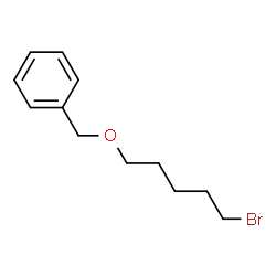 ChemSpider 2D Image | BENZYL 5-BROMOPENTYL ETHER | C12H17BrO
