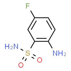 ChemSpider 2D Image | 2-Amino-5-fluorobenzenesulfonamide | C6H7FN2O2S