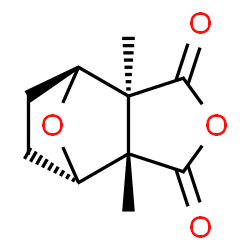 ChemSpider 2D Image | (1S,2S,6S,7S)-2,6-Dimethyl-4,10-dioxatricyclo[5.2.1.0~2,6~]decane-3,5-dione | C10H12O4