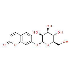 ChemSpider 2D Image | 2-Oxo-2H-chromen-7-yl alpha-D-mannopyranoside | C15H16O8